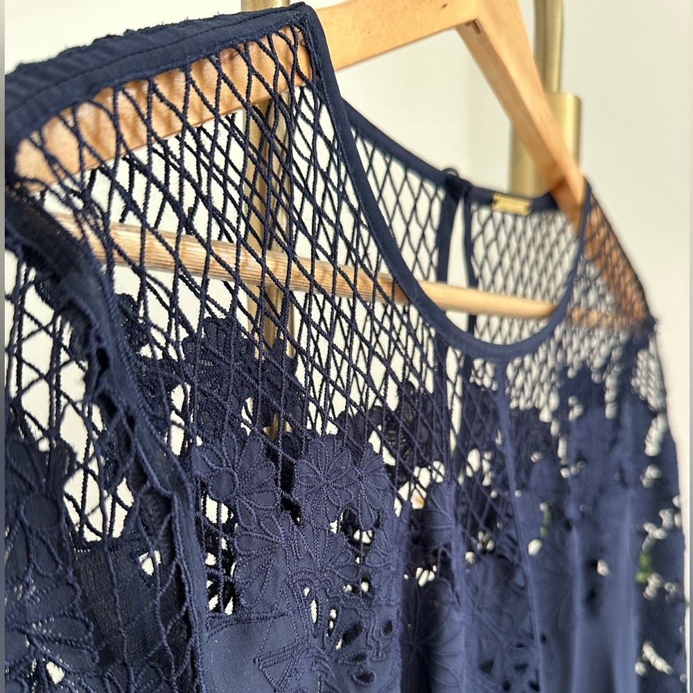 Rebecca Minkoff / Navy Lace Dress / Size 4